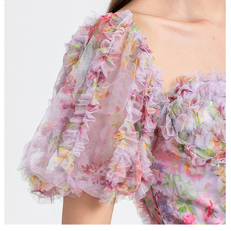 Violet Heavy Industries boutique palace style French romantic waist cake dress
