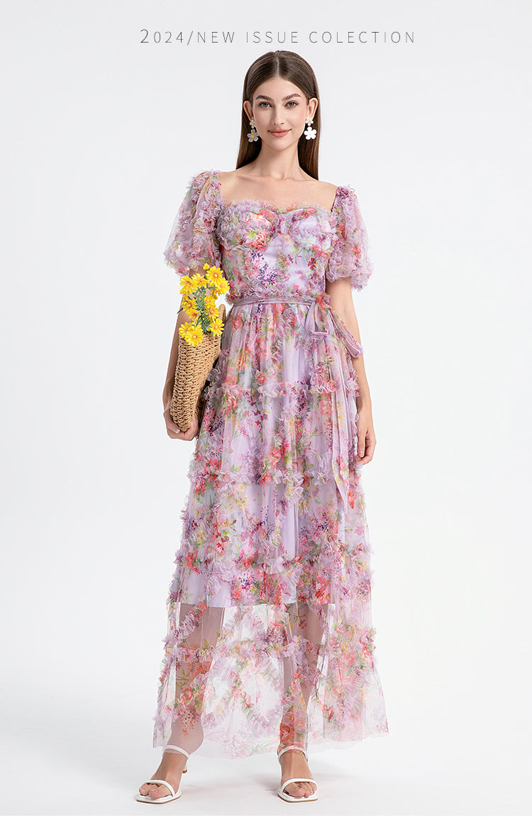 Violet Heavy Industries boutique palace style French romantic waist cake dress
