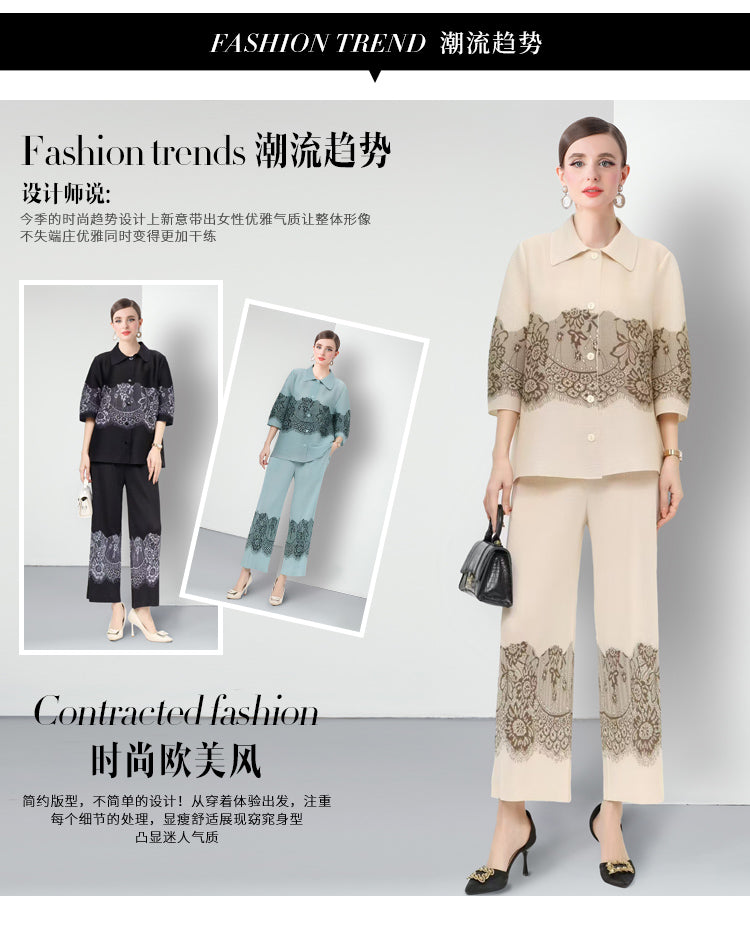 Original design for spring and summer three bedroom wrinkles in 4 colors to choose from