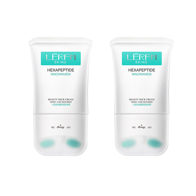 Kewalins LERFM Hexapeptide Niacinamide Firming and Lifting Roller Neck Cream Anti Ageing Fade neck lines 120g