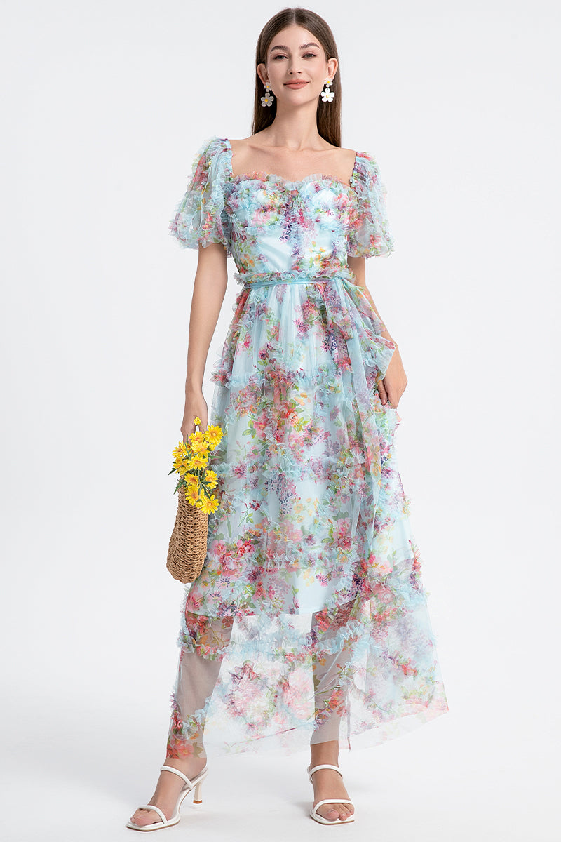 Original design Meizhong exquisite palace style French romantic waist cake skirt