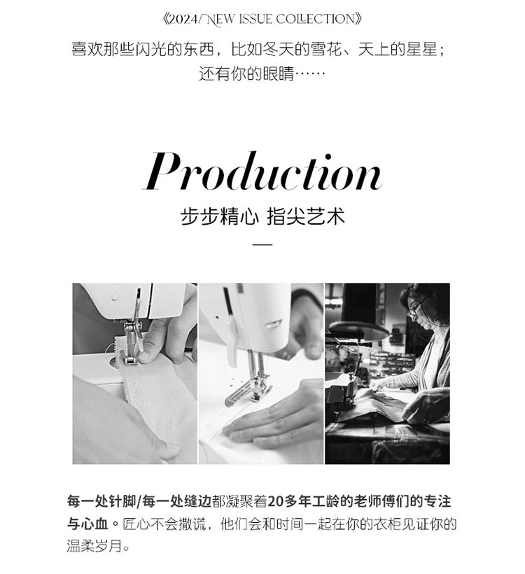 Original design exquisite handmade three-dimensional embroidery French solid color small pendulum VL collar bubble sleeve dress
