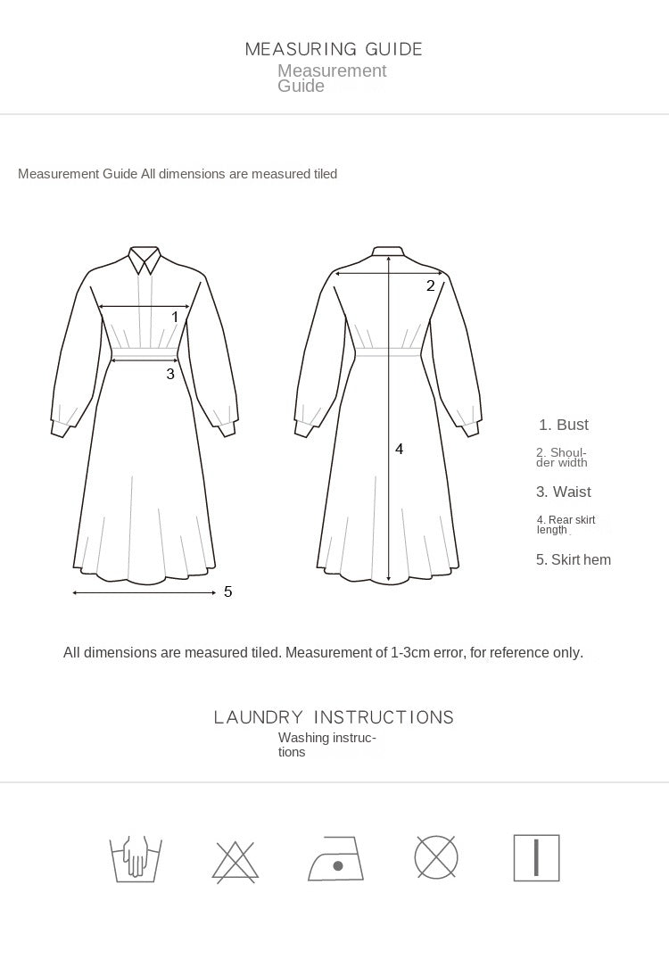 Original design: Spring, Summer, Autumn, resort style, vintage stand-up collar, single-breasted, lace panel, printed wide hem maxi dress