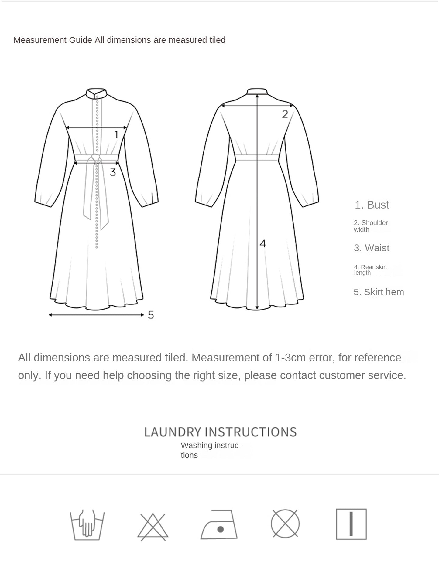 Original design - Spring/Summer vintage stand collar floral print heavy industry water-soluble long waist lace dress