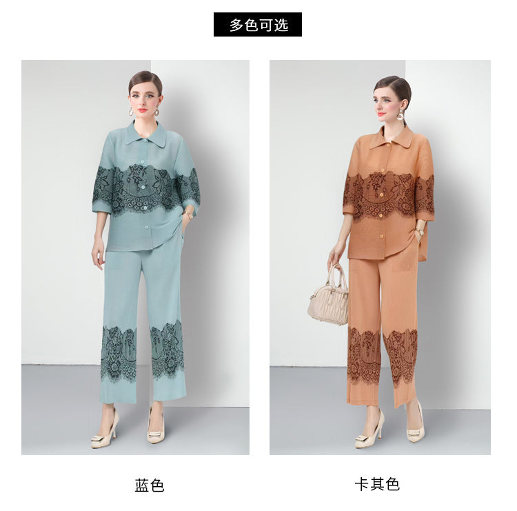 Original design for spring and summer three bedroom wrinkles in 4 colors to choose from