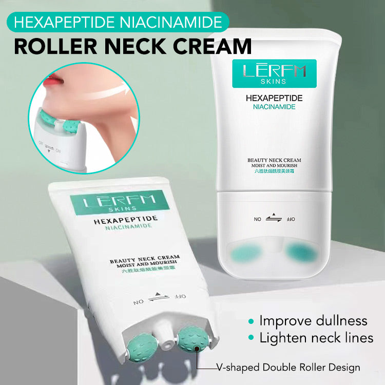 Kewalins LERFM Hexapeptide Niacinamide Firming and Lifting Roller Neck Cream Anti Ageing Fade neck lines 120g