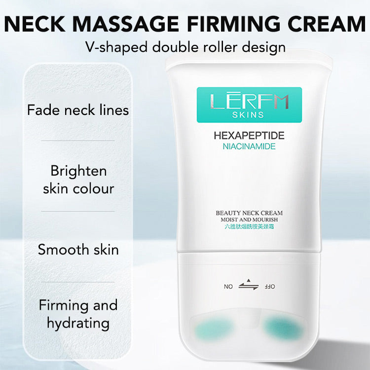 Kewalins LERFM Hexapeptide Niacinamide Firming and Lifting Roller Neck Cream Anti Ageing Fade neck lines 120g