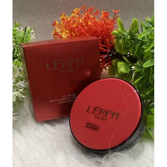 Lerfm Cushion Natural Long Lasting Oil Control Moisturizing Powder Cc Cream Concealer Foundation
