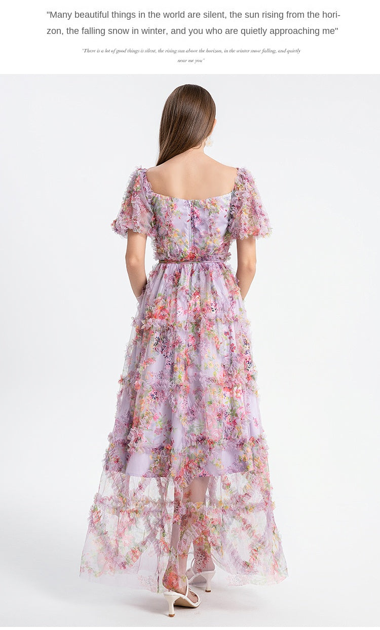 Violet Heavy Industries boutique palace style French romantic waist cake dress