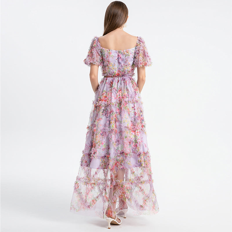 Violet Heavy Industries boutique palace style French romantic waist cake dress