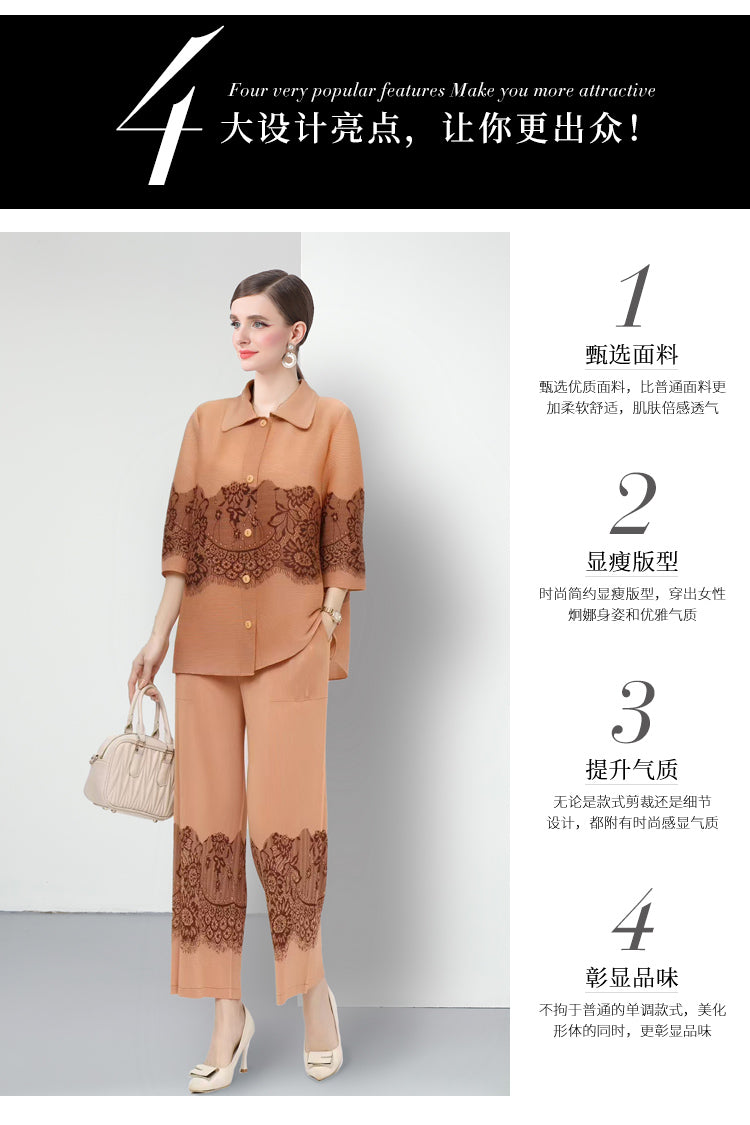 Original design for spring and summer three bedroom wrinkles in 4 colors to choose from