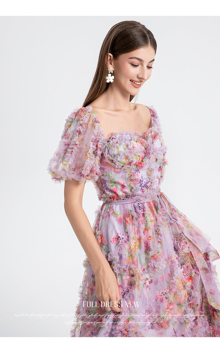 Violet Heavy Industries boutique palace style French romantic waist cake dress