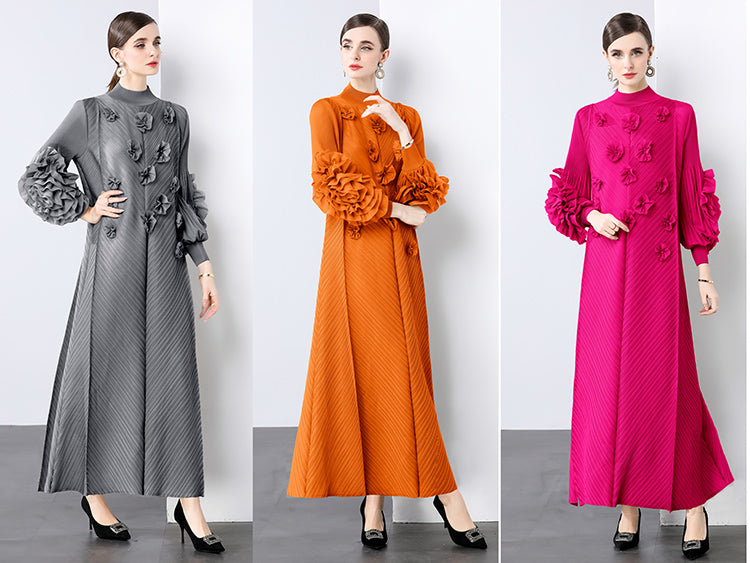 Factory Direct Sales Issey Miyake Wrinkled Pleats Spot Goods12Color