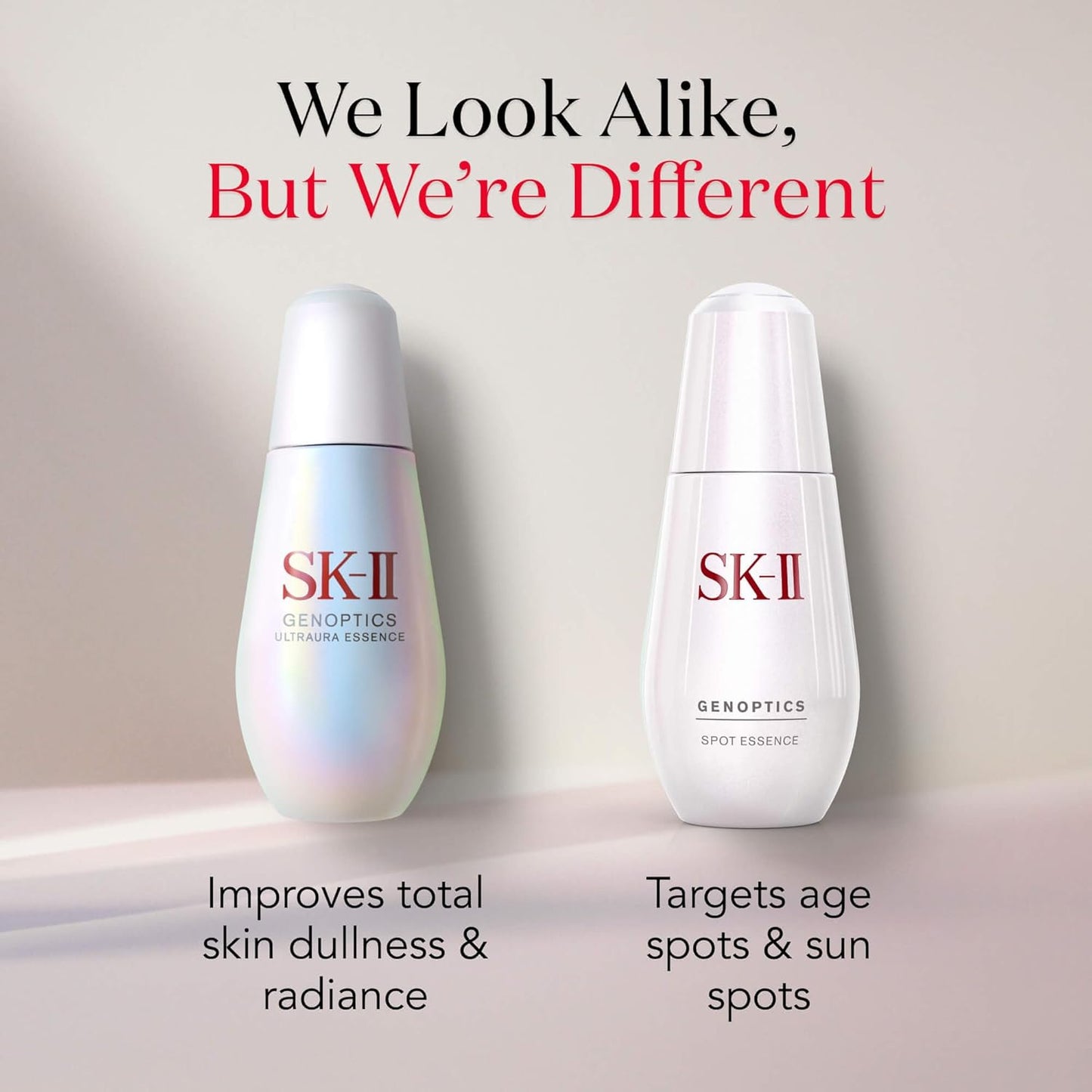 SK-II GenOptics Dark Spot Serum - Concentrated Brightening Serum for Dark Spots, Sun Spots & Dullness - Visibly Improves Uneven Skin Tone with Niacinamide for a Radiant, Healthy Glow (1.6 oz)
