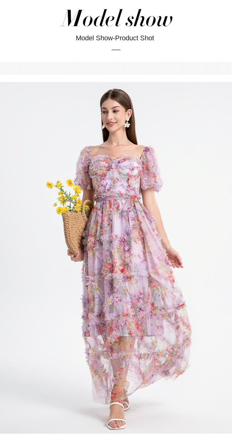 Violet Heavy Industries boutique palace style French romantic waist cake dress