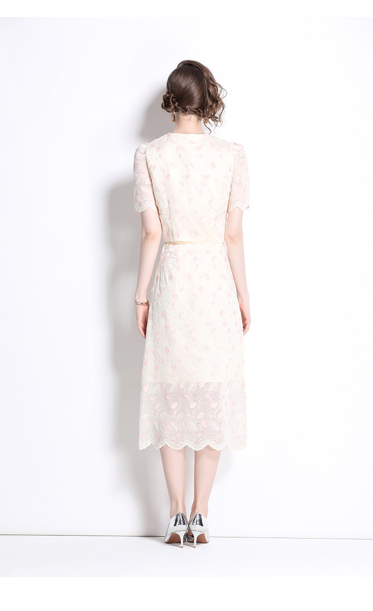 Original design high-end temperament paired with half skirt two-piece set, small fragrance fashion set