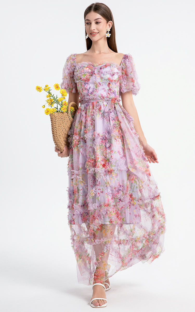 Violet Heavy Industries boutique palace style French romantic waist cake dress