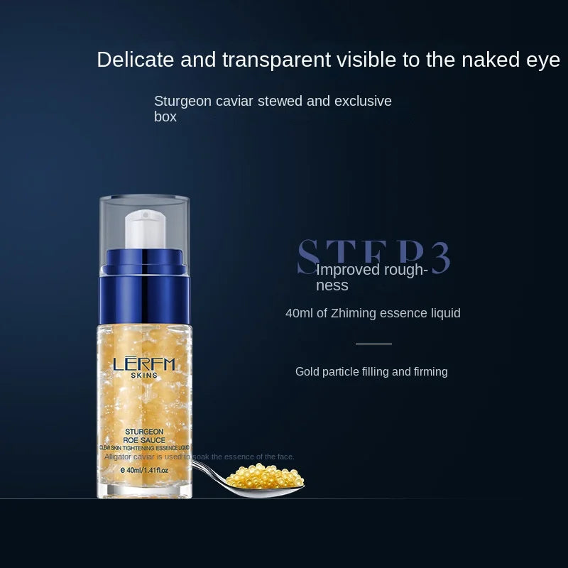 LERFM Fangke Sturgeon Caviar Transparent and Tight Face Exclusive Box Moisturizing Hydrating Manufacturer Skin Care Products Supply Wholesale