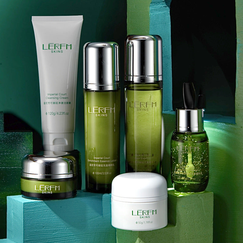 LERFM Fangke Yuyan Tight Plastic Filling Six-Piece Set Summer Refreshing Non-Greasy Skin Care Products Set Cosmetic Set