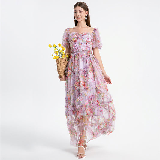 Violet Heavy Industries boutique palace style French romantic waist cake dress