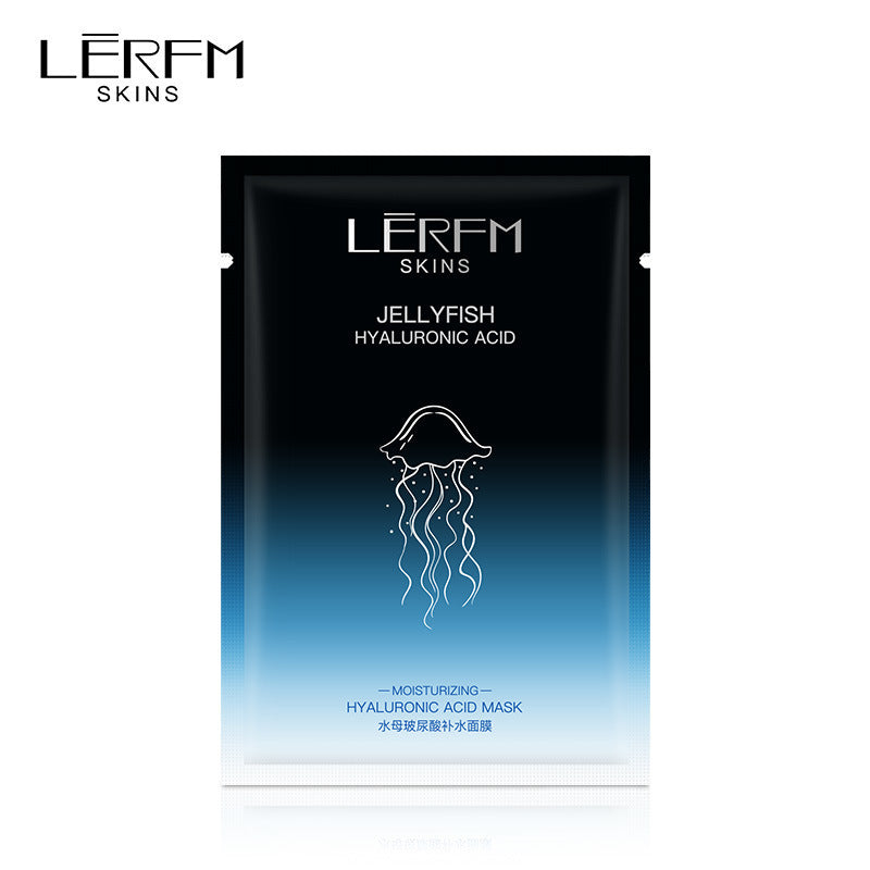 LERFM  Fangke Jellyfish Hyaluronic Acid Hydrating Mask5Piece Boxed Moisturizing Mask Manufacturer Moisturizing and Nourishing Skin Care Products