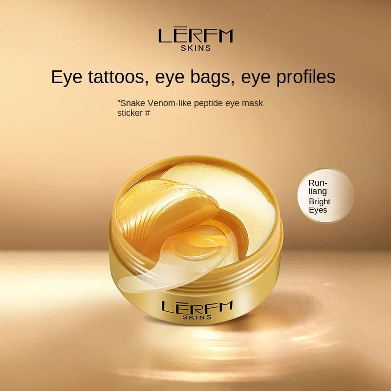 LERFM  Fangke Snake Venom Peptide Bright Eyes Eyes Mask84g60Factory Wholesale Delivery