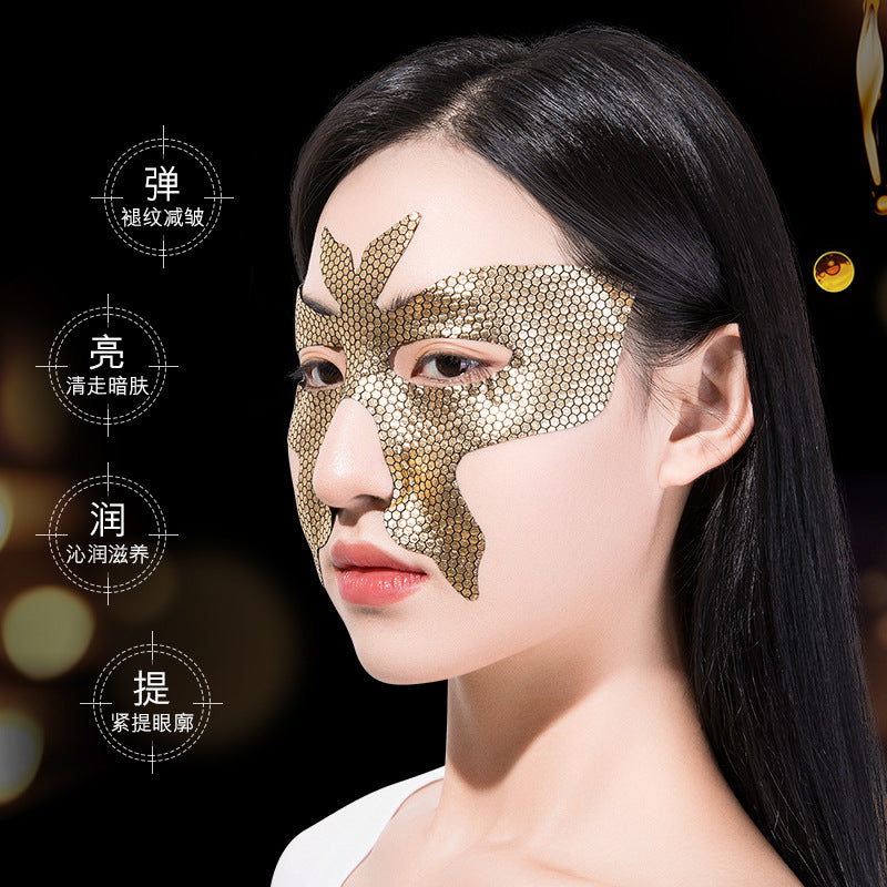 LERFM  Fangke Retinol Honeycomb Gold Eye Mask Hydrating, Lifting, Brightening, Moisturizing Eye Mask Factory Delivery Wholesale