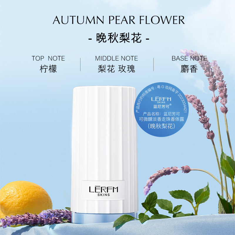 LERFM  Fangke Tipsy Light Perfume Walking Beads14gBody Lotion Refreshing and Smooth Body Lotion Flower Fragrance Body Care Manufacturer