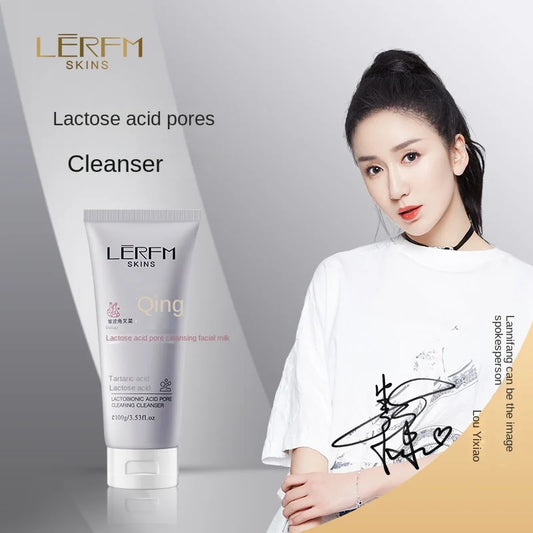 LERFM  Fangke Lactic Acid Pore Cleansing Facial Cleanser100gDeep Moisturizing Skin Care Products Facial Cleanser Wholesale