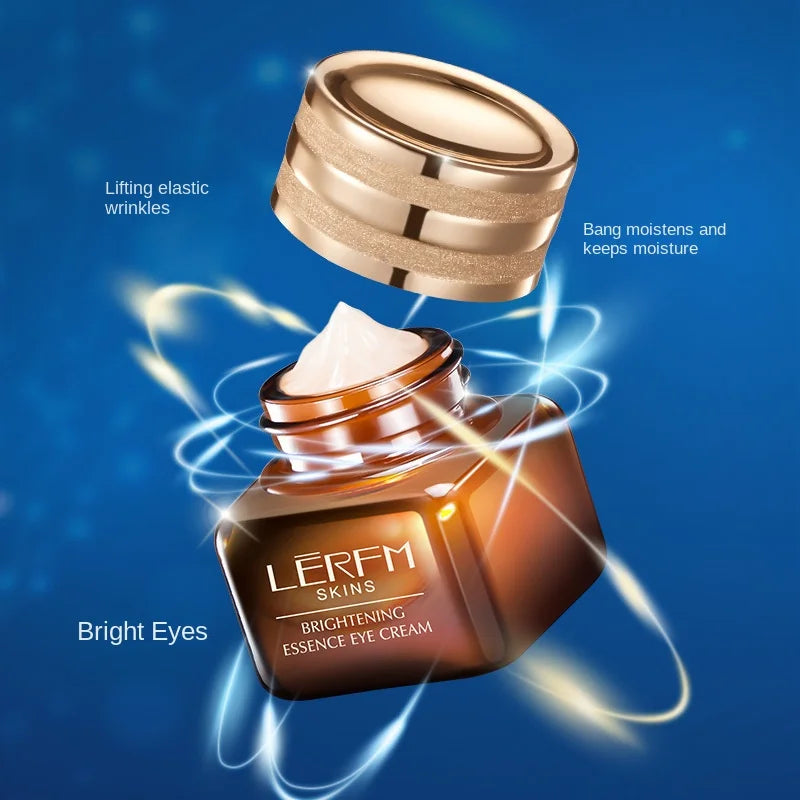 LERFM  Fangkehuan Bright Eyes Essence Eye Cream20gMoisturizing and Tender Eye Circumference Factory Direct Sales Can Be Sent on Behalf of Wholesale