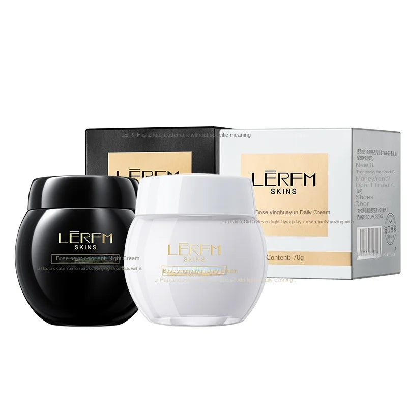 LERFM  Fangke Glass Color Night Cream70gNourishing Brightening Black and White Eye Cream Factory Direct Sales