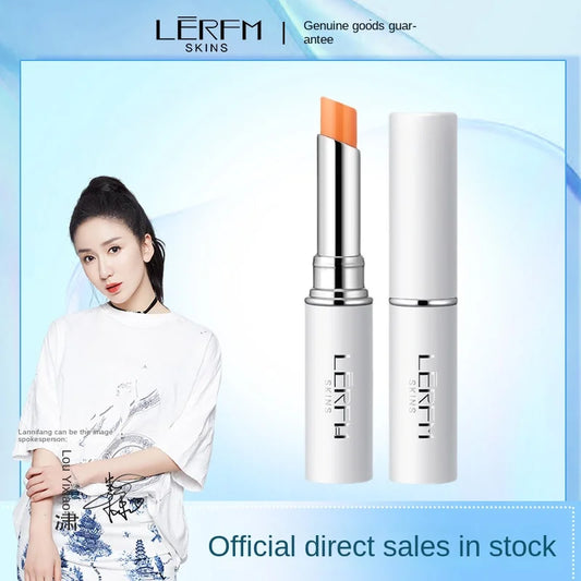 LERFM Aromatic Carotene Temperature Change Lip Balm Autumn and Winter Skin Care Moisturizing Lip Moisturizing Skin Care Products